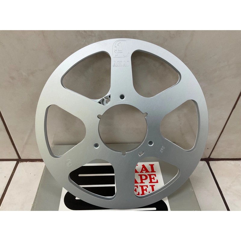 Akai 267 vintage 10.5" Metal Reel to Reel 1/4" Tape