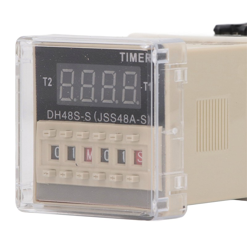 Time Relay 0.1s To 99h Adjustable Digital Cycle Delay Timer