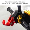 Motorcycle Luggage Bag Hook Hanger 10.5mm Aluminum Alloy Versatile Secure