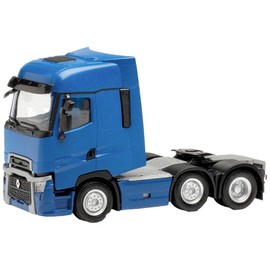 herpa 315104 Renault T Facelift 6 x 2 Tractor, Blue Model Truck, Miniature Models, Small Model, Collector's Items, Detailed