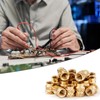 Threaded Insert, Pack of 120 M3 Press-in Nuts Brass Embedding