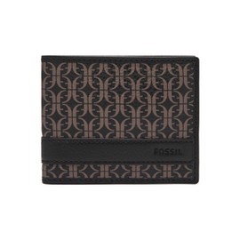 Fossil Billfold Lufkin Men's Black, black