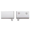 CRL Satin Chrome Wide Glass Door Pivot Hinge - Package