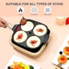 Bobikuke Egg Pan, Egg Frying Pan with Lid Nonstick 4