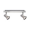 Paulmann 66699 Spotlight Teja max 2x10W GU10 Nickel 230V Metal,