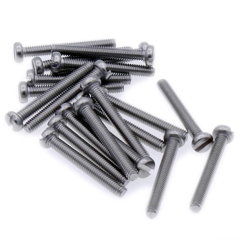 M3 (3mm x 25mm) Slot Cheese Machine Screw (Bolt) -