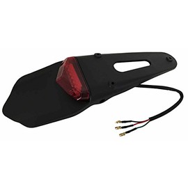 Enduro Rear Fender w/Tail and Brake Light