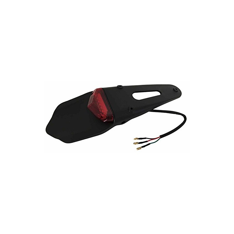 Enduro Rear Fender w/Tail and Brake Light