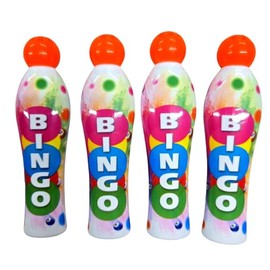 Bingosupermarket Bingo Dabber Set of 4 Sponge Tip (Orange)