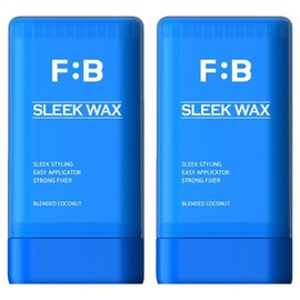Forbut Slick Down Fine Hair Fixing Comb Stick Hair Wax, 2 Pieces, 15g / 포뷰트 슬릭 다운 잔머리고정 빗살형 스틱 헤어왁스, 2개, 15g