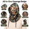 Fleece Balaclava for Winter Outdoor Use – Unisex Polyester Face