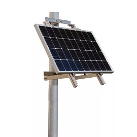 Renogy Solar Panel Side Pole Mount Flat Surface Off-Grid Up to 100W