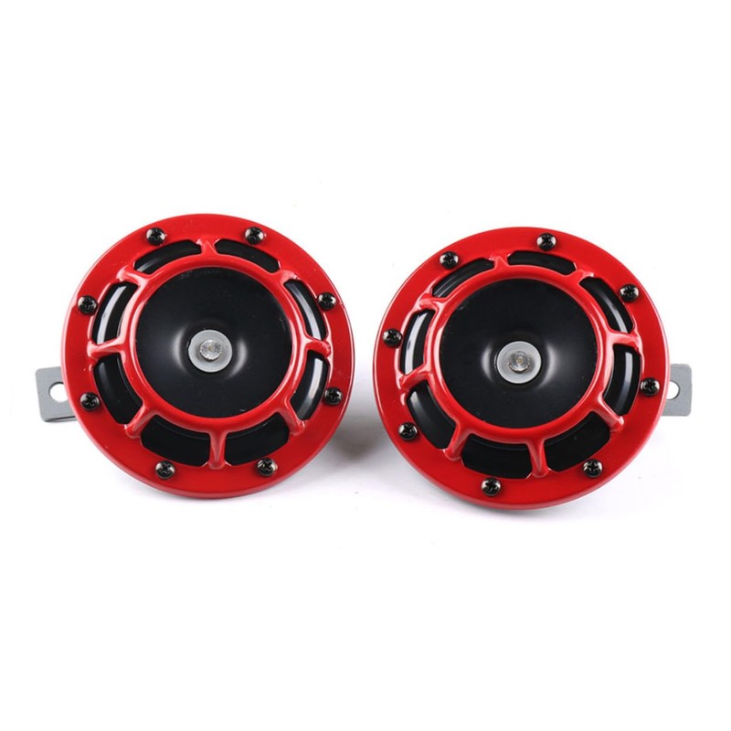 Mikinona Car Horn Set 12v Electric Whistle Horn for Motorcycles