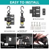 OUSUWO 2PCS Ultimate Retractable Ratchet Straps Compatible with 2019-2025 Chevy