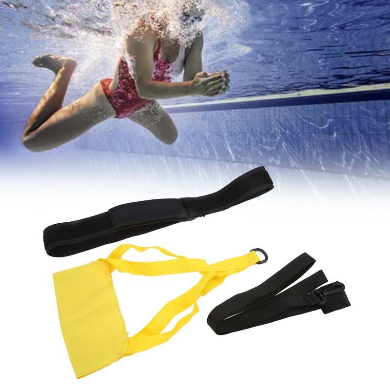 Swim Resistance Parachute Swimming Strength Training Resistance Belt for Children