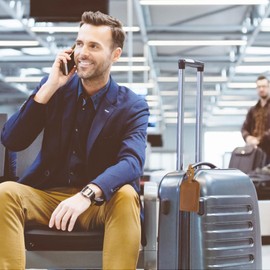 Ringsun Genuine Leather Luggage Tag for Suitcases ID Tags Bag Tags for Luggage (2 Pack)