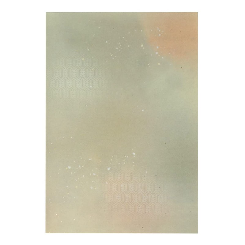 Paper Tsuyukusa, Gold and Silver Sand Cloth Han Kaishi Paper,