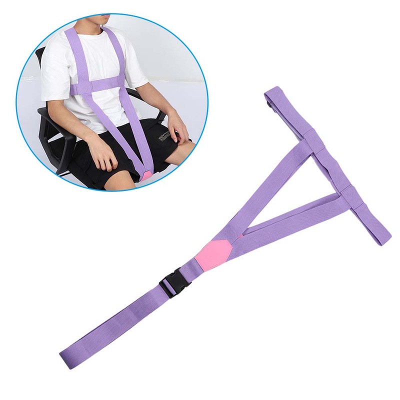 Wheelchair Seat Anti Slip Belt Restraint Harness Safety Strap Constraint