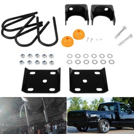 6" Rear Axle Flip Kit Pickup Truck Lowering Drop Kit for Chevy Silverado C1500 & GMC C1500 Half-Ton Trucks 1988-1998