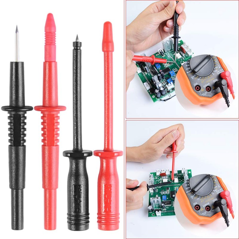 Digital Multimeter Test Lead Kit Professional Electronic Test Lead Accessory