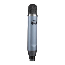 Blue Ember XLR Condenser Mic for Recording and Streaming, Custom Cardioid Capsule and Mic Stand Mount, Gray