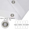 LB Stones Shower Curtain River Bed Gravel Rock Cobblestone Natural