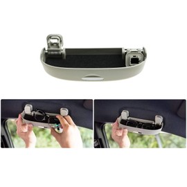 [RUIYA] Honda N-BOX / Fit / Vezel RV / CR-V / Accord / Civic 11th Generation Sunglasses Holder Glasses Storage Case Car Storage Holder ABS Resin Shock Resistant Durable Sunglasses Case (Black)