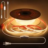 Aclorol 100FT COB Outdoor LED Strip Lights Waterproof 1 Roll