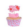 PME Valentines Cupcake Cases & Topper Set of 24 -