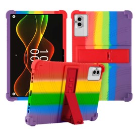 Case for Boost Celero5G TAB 10.95inches Tablet,Soft Silicone Protector Cover,Kids Friendly,Adjustable Stand Tablet Cover,4 Corners Thicken Shockproof,Colorful