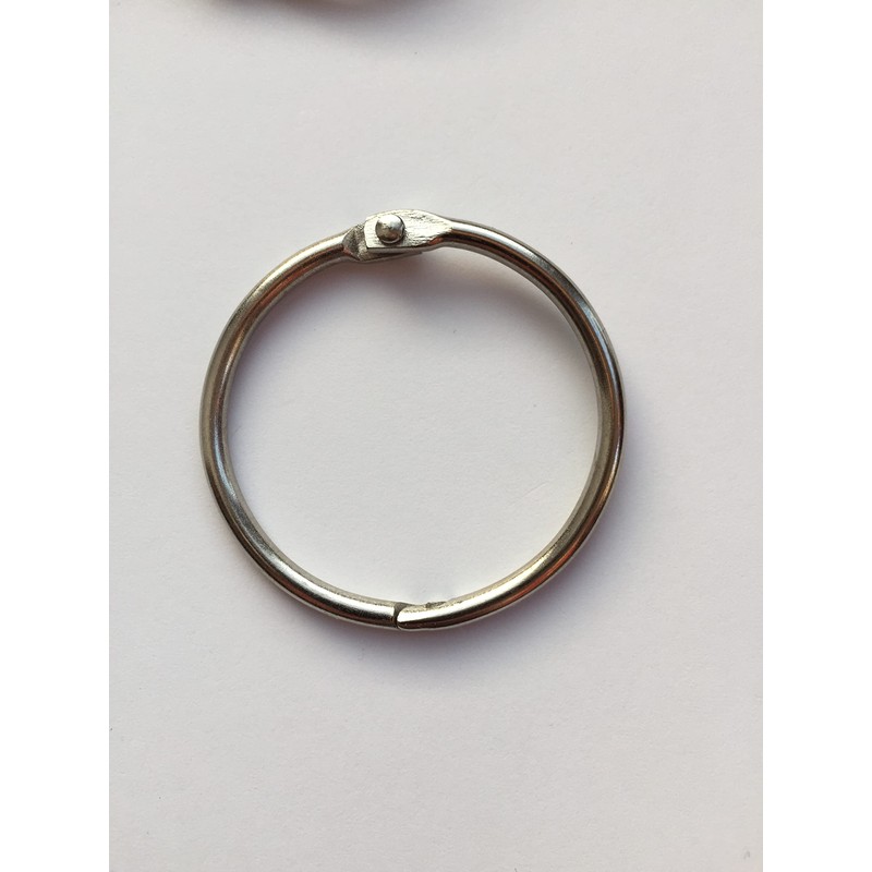 5cm Metal Book Rings, Loose Leaf Binders Book Rings 12