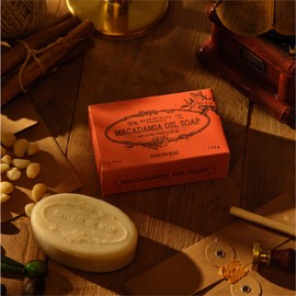 Hyochang Macadamia Oil Soap Bar, 140g, 1 piece / 효창 마카다미아 오일 솝 바, 140g, 1개