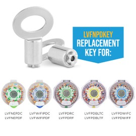 LiveFine Replacement Key for LVFNEPDC, LVFNEPDF, LVFWIFIPDC, LVFWIFIPDF, LVFPDRC, LVFPDRF, LVFPDBLTC, LVFPDBLTF, LVFPDWIFC and LVFPDWIFF Live Fine Pill Dispensers