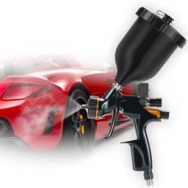 704521   Clearcoat Gun W/ Digital Gauge Replaces 704520 New Model 600ml Cup1.3 TipPower: -, Voltage: -, color: Black