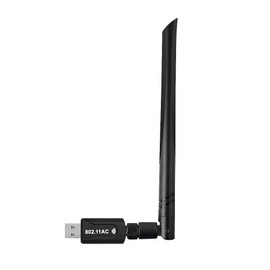Wireless LAN Device 1300Mbps wifi Adapter, 2.4G/5G, USB3.0 Type, 5dBi High Speed Communication, 360 Degree Rotation, 802.11ac/n/a/g/b, Compatible with Windows 7/8/10/Vista/XP/Mac OS X (Technical