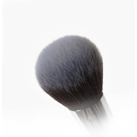 Nanshy Dome Blush Makeup Brush Round Synthetic Taklon Blusher Minerals Powders Cosmetic (Onyx Black)