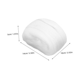 DOITOOL DIY Needle Felting Wool Material Pack Grey Wool Roving for Crafting for DIY Felting Crafts and Supplies Fun and Easy Handmade Projects