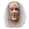 Bristol Novelty BM248 Creepy Old Man Mask and Hair, Mens,