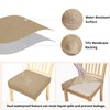 Easy-Going 100% Waterproof Seat Covers for Dining Room Chairs Set