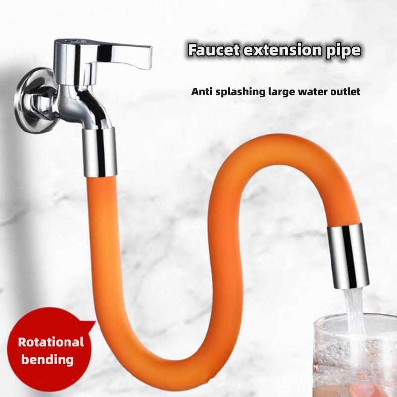 Universal Faucet Extender With 360 Degrees Sprayer Extension Hose -