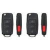 Replacement Flip Key Fob for Volkswagen Touareg 2013 FCC NBG010180T