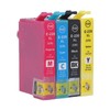 4Pcs Ink Cartridges Compatible Refill Replacement 4 Colors BK C