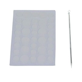 36 Acne Pimple Spot Zit Patches Face Treatment Stickers Pimple Cover Invisible Hydrocolloid Absorbing Cover Up Covering Healing Patch for Concealer Blemish Care + Free Blackhead Zit Remover Tool