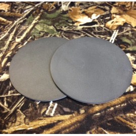Cross Road Game Calls 2 -  3 "  Slate  Pre-cut  Disc for Friction Turkey Calls   Build Your Own