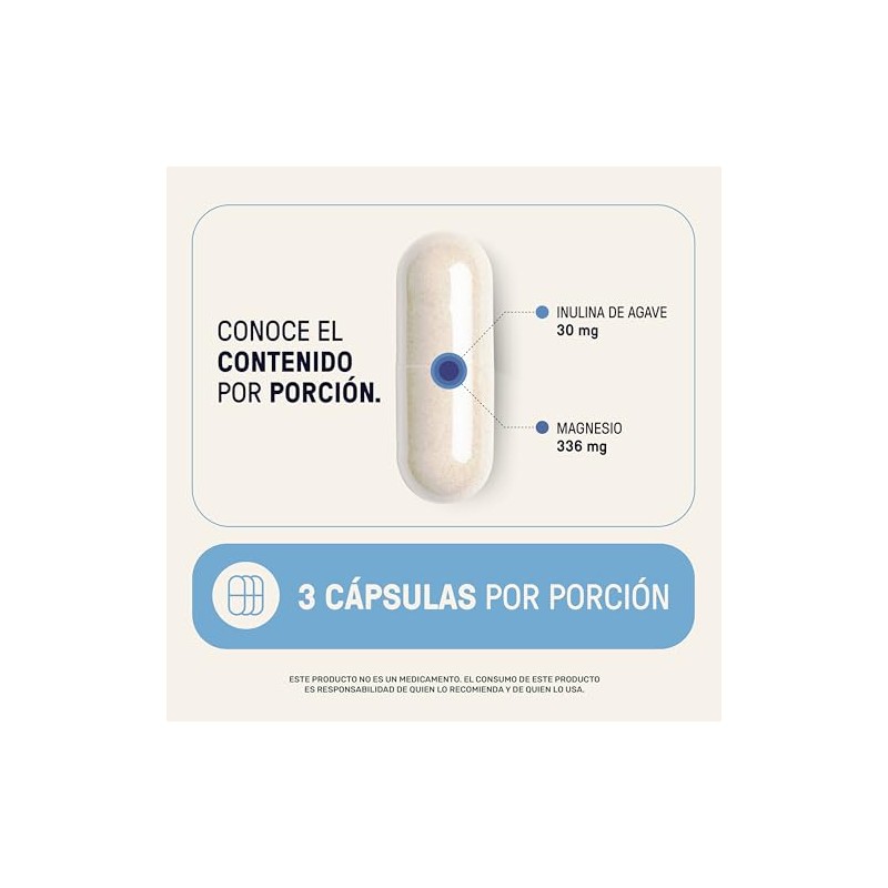 Life 360 Citrato Magnesio Alta Pureza 180 Cápsulas 2598 Miligramos