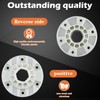 2 Pack Washer Basket Driven Hub Kit W10528947 Replacement for