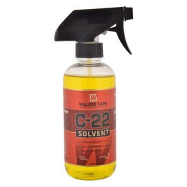 C 22 Adhesive Solvent. Oil base 12 oz. spray glue wig cleaner