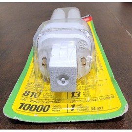 GE 13W 2-Pin Soft White 2700K Compact Fluorescent Lamp - F13 DBX23T4/SPX27 - NEW