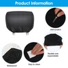 4 PCS Car Headrest Covers, Dustproof Washable Car Head Rest