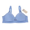 Women's Seamless Nursing Bra Soft Cotton Front Closure Design Breastfeeding